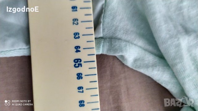 XXL Маркова блуза със 3/4 ръкав цвят мента, снимка 3 - Тениски - 37058708