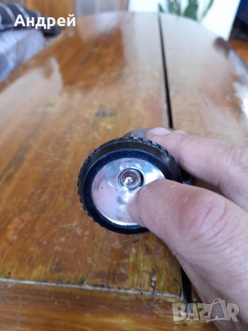 Старо фенерче с динамо #4, снимка 7 - Други ценни предмети - 40865246