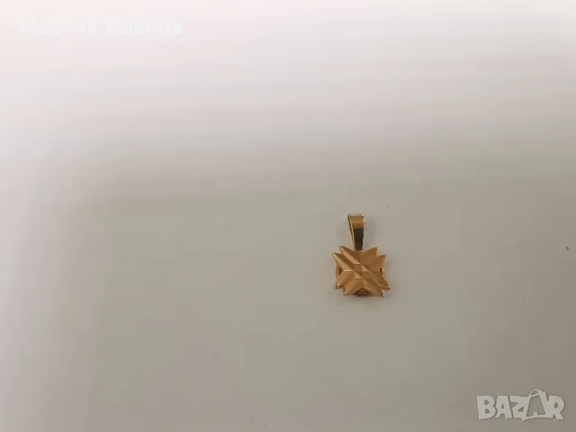 Златна руска висулка , снимка 2 - Колиета, медальони, синджири - 48478278