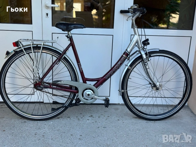 Дамски велосипед с вътрешни скорости , снимка 2 - Велосипеди - 54035331