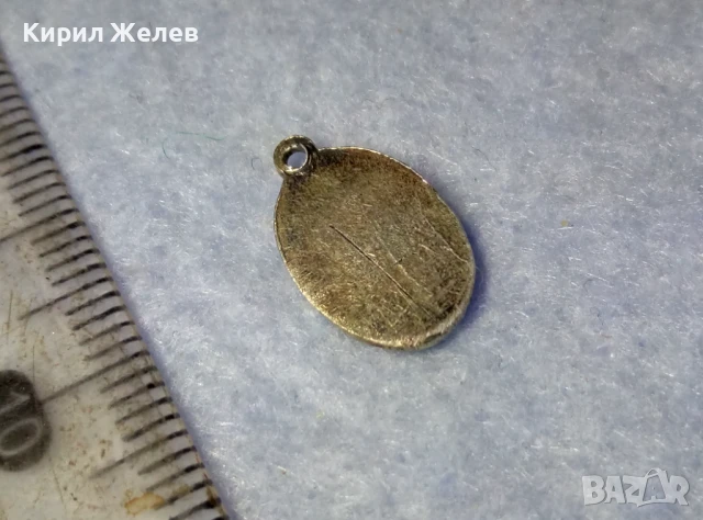 СТАРА СРЕБЪРНА ИКОНКА СВЕТИ ЙОСИФ с МЛАДЕНЕЦА ИИСУС ПАТИНИРАНО СРЕБРО ВИСОКА ПРОБА АРТ РАБОТА 30298, снимка 5 - Антикварни и старинни предмети - 50542206