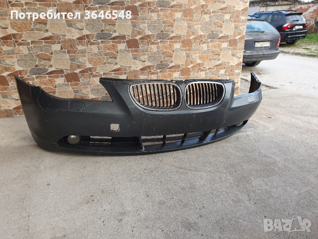 Предна броня BMW Е60, снимка 2 - Части - 44816172