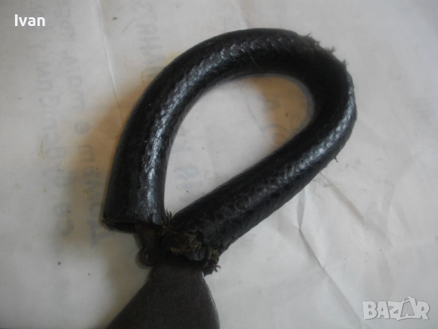 Ретро винтидж стара българска Соц НРБ ръчна ножица голяма 295мм с отваряне 155мм ОТЛИЧНО СЪСТОЯНИЕ, снимка 10 - Други инструменти - 51554797