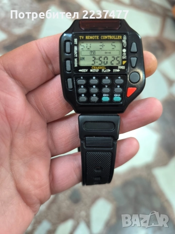 часовник с тв дистанционно , снимка 2 - Мъжки - 52565886