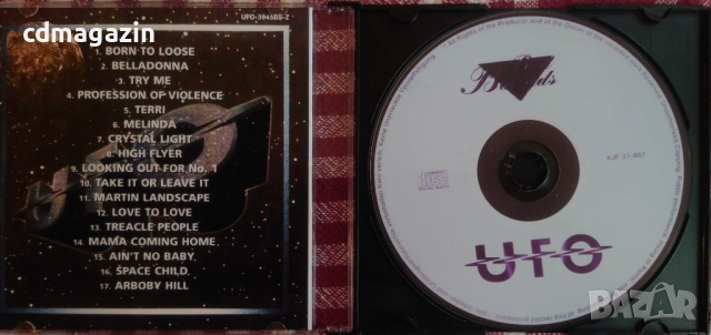 Компакт дискове CD UFO – Best Ballads, снимка 2 - CD дискове - 53224945