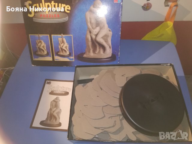 3Д скулптурен пъзел -"Целувката", Роден, снимка 2 - Пъзели - 39258214