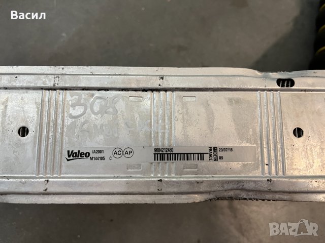 Интеркулер Peugeot 308 SW Facelift 1.6 HDI Пежо 308 Комби Фейслифт 1.6 ХДИ pejo, снимка 3 - Части - 38536212