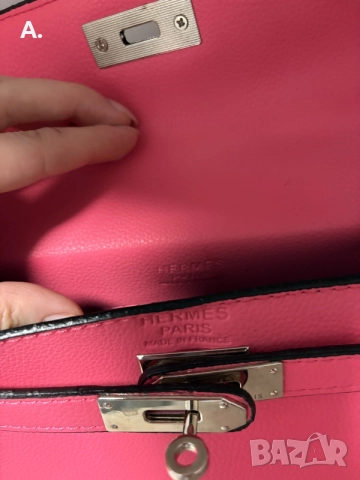 чанта Hermes Kelly -  естествена кожа , снимка 6 - Чанти - 56431415