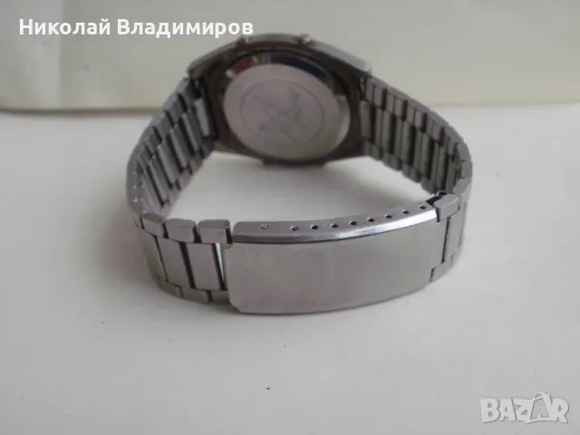 Булетроник Buletronic български мъжки дигитален LCD часовник, снимка 7 - Мъжки - 48695726