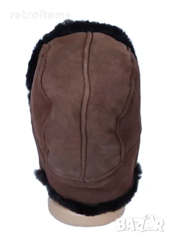 Руски, съветски шлемофон от фина агнешка естествена кожа., снимка 9 - Колекции - 47730809