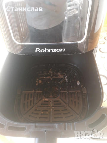 Фритюрник Air Fryer Rohnson R-2802,1450W, Капацитет 5 л, снимка 5 - Фритюрници - 52774529
