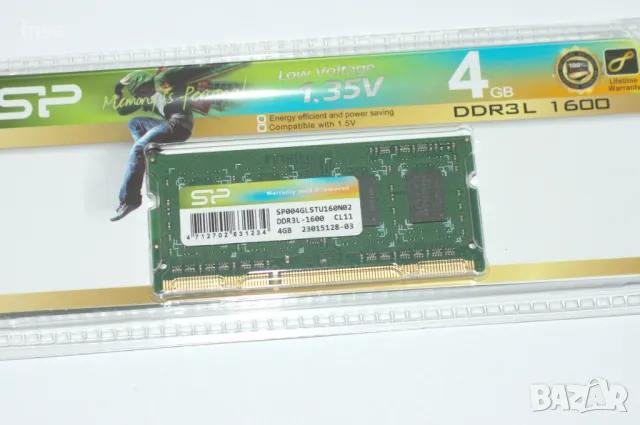 нови RAM памети DDR3 SODIMM модули Silicon Power/Samsung 4GB ДДР3Л DDR3L-1600 Lenovo/HP, снимка 2 - RAM памет - 49472991