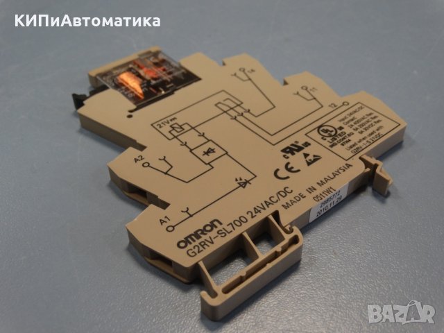 Реле OMRON G2RV-SL700 24VAC/DC, снимка 1 - Резервни части за машини - 34451387