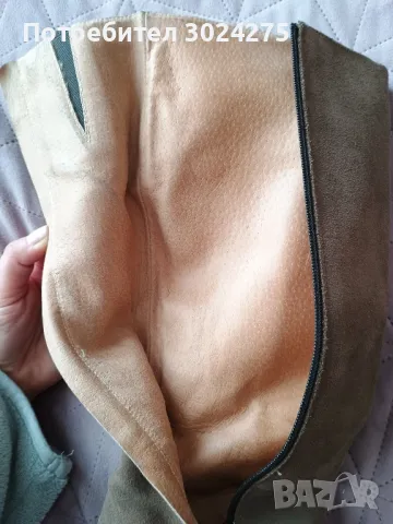 Велурени ботуши, снимка 7 - Дамски ботуши - 49033739