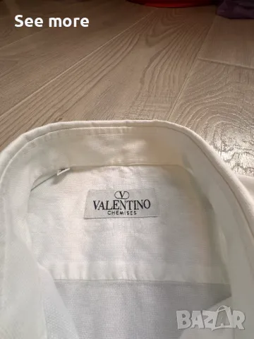 VALENTINO Chemises е мъжка риза M/L, снимка 6 - Ризи - 49932292