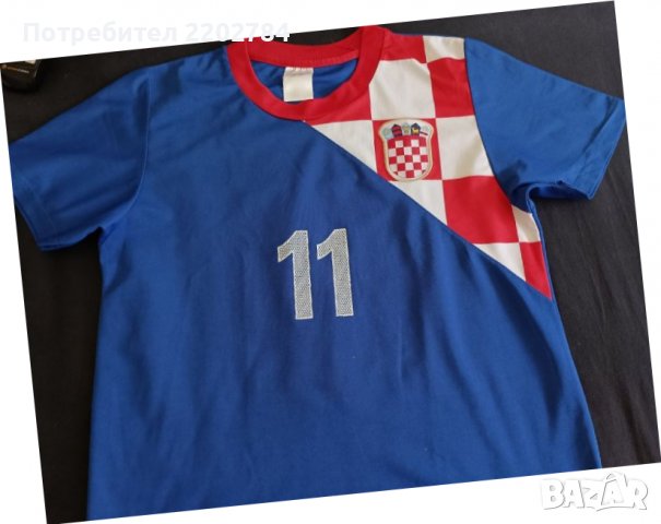 Две футболни  тениски Хърватска,Modric,Srna, снимка 8 - Фен артикули - 33378415
