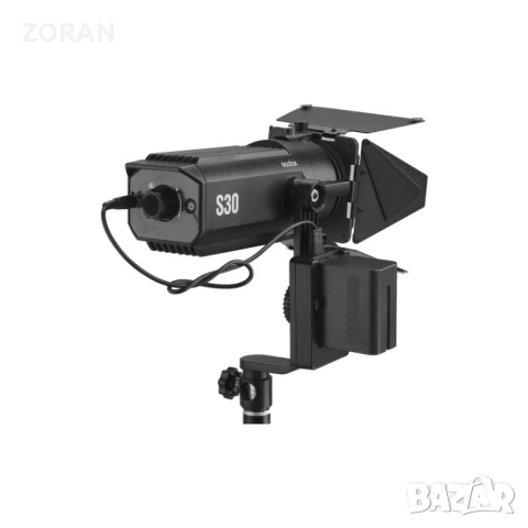 Осветление Godox S30 LED Focusing Light, снимка 2 - Светкавици, студийно осветление - 54323012