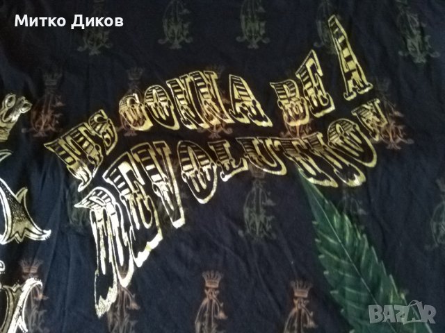 Кристиан Аудигер женска тениска маде ин САЩ 100% памук размер М, снимка 11 - Тениски - 37066996