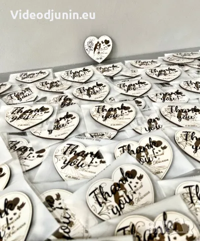 Сватбени сувенири, снимка 12 - Декорация за дома - 46660053