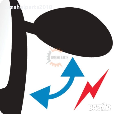 Електрическо огледало "с автоматично прибиране" за Mercedes Sprinter 907 след 2018 год. - Пасажерска, снимка 4 - Части - 52587938