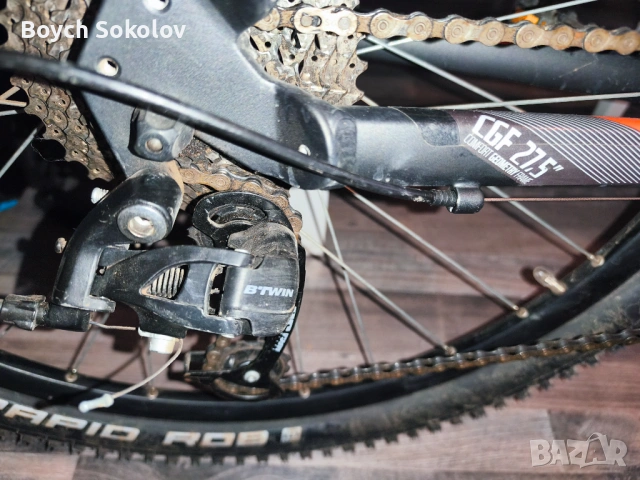 Продавам планински кроскънтри велосипед Планински велосипед Rockrider, снимка 16 - Велосипеди - 53811060