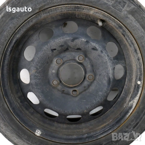 Стоманени джанти 5x120 с гуми R16 BMW 1 Series (E87) 2004-2011 ID: 158785, снимка 4 - Гуми и джанти - 53955566