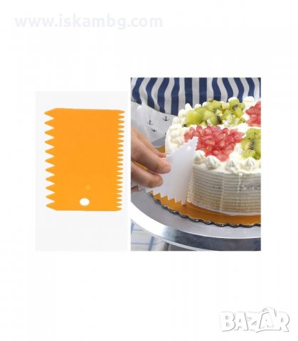 КОМПЛЕКТ СЛАДКАРСКИ ШПАТУЛИ ЗА ДЕКОРАЦИЯ И ЗАГЛАЖДАНЕ НА ТОРТИ - код 1776, снимка 6 - Аксесоари за кухня - 33981462