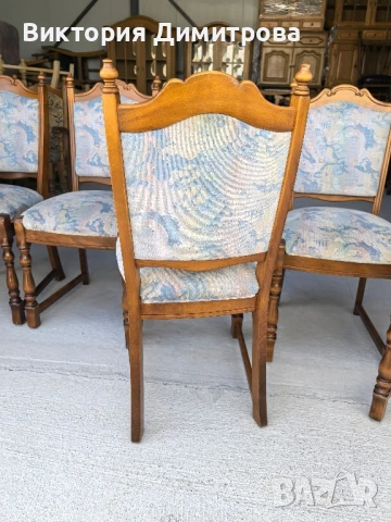 Комплект от 6 трапезни стола , снимка 11 - Столове - 51208310