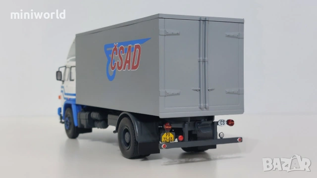 Liaz Мадара 110.050 Skoda фургон - мащаб 1:43 на DeAgostini моделът е нов в блистер, снимка 6 - Колекции - 53238981