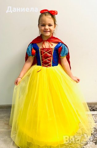 Рокля Снежанка с аксесоари