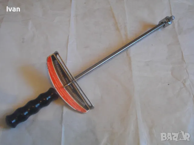 200 Нютонметри НОВ Немски Ръчен Динамометричен Стрелкови Ключ 45см /Mkp 0-20 /Nm 0-200., снимка 3 - Други инструменти - 47459384