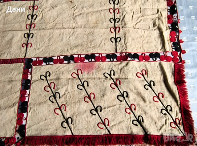 Ретро покривка / Ръчно правена , снимка 3 - Покривки за маси - 54006771