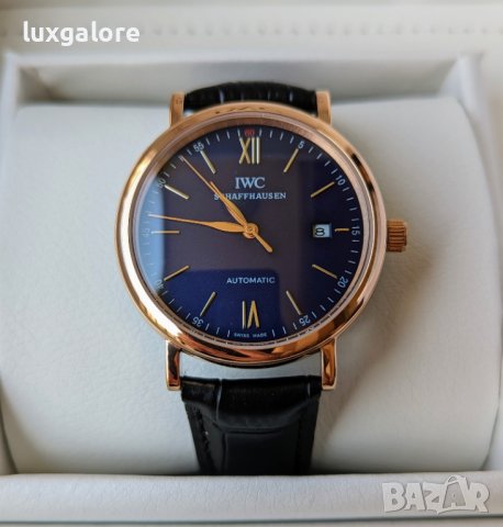 Мъжки часовник IWC Portofino с автоматичен механизъм, снимка 2 - Луксозни - 42113832