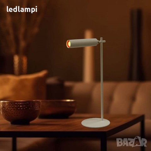 Настолна LED Магнитна Лампа 3W Бяла Неутрално Бяла Светлина, снимка 2 - Настолни лампи - 42893641