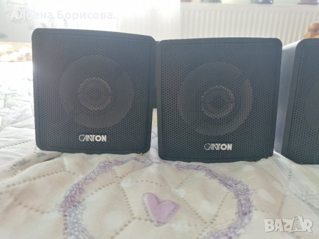 5 броя тонколони Canton за домашно кино, снимка 2 - Тонколони - 34991434