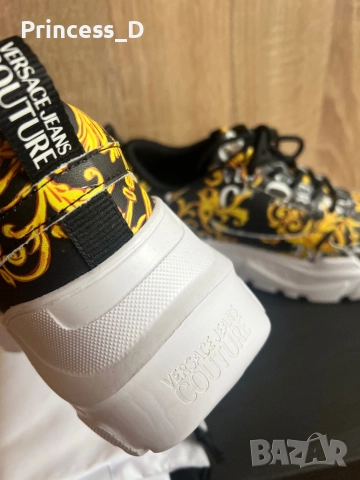 Сникърси Versace Jeans Couture, снимка 4 - Маратонки - 52637586