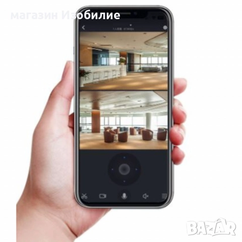 Високотехнологична външна камера за наблюдение с интелигентно нощно виждане и 360° ротация 8 пъти оп, снимка 5 - HD камери - 52288475