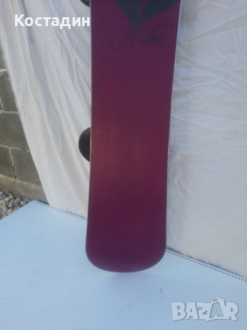 сноуборд NITRO   152см. с автомати.  , снимка 9 - Зимни спортове - 52236407