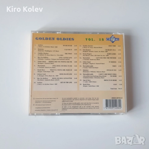 golden oldies vol.18 cd, снимка 3 - CD дискове - 51861580