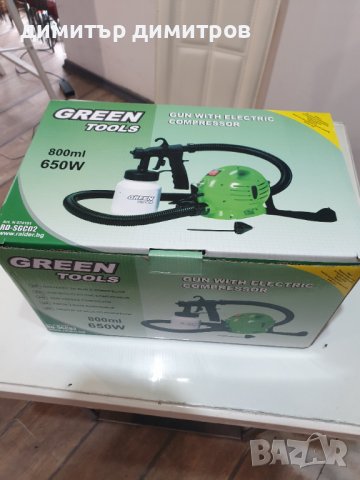 ПИСТОЛЕТ ЗА БОЯДИСВАНЕ-пистолетът е използван само 1 път за тест, снимка 4 - Други инструменти - 40466347