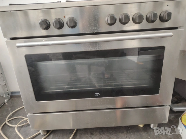 Професионална готварска печка Газ+ток, снимка 5 - Обзавеждане на кухня - 54346750