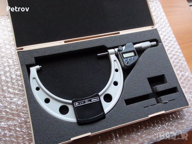 Mitutoyo - MDC-5" MJ - No.293-351 - MADE IN JAPAN - Дигитален Микрометър 5 - 6" / IP 65 - GERMANY !!, снимка 5 - Шублери - 52045474