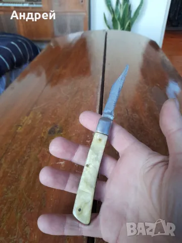 Стар джобен нож,ножче,ножка #91, снимка 4 - Други ценни предмети - 48590645