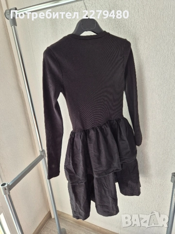 Черна официална рокля , снимка 3 - Рокли - 52216331