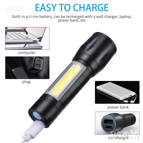 LED Фенер.Фенерче.ЛЕД Лампа.Къмпинг Фенер.Kampig Feneri Fener.Преносим Фенер.ЛЕД Къмпинг Фенери, снимка 5 - Къмпинг осветление - 54010978