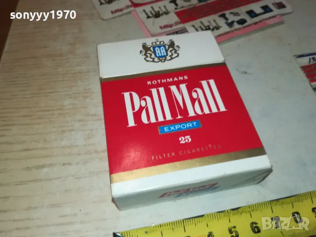PALL MALL-КОЛЕКЦИОНЕРСКА КУТИЯ ОТ ЦИГАРИ 0612241524