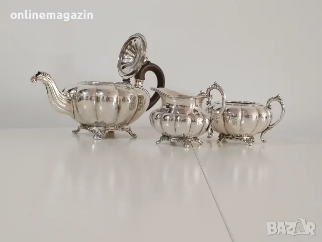 Продавам посребрени прибори от 1881 година , снимка 7 - Антикварни и старинни предмети - 55778181