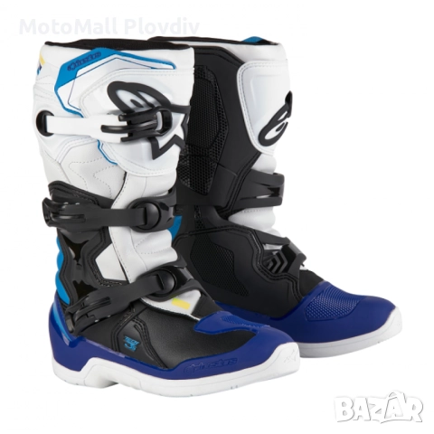 Детски мотокрос ботуши ALPINESTARS Tech 3S YTH, снимка 3 - Аксесоари и консумативи - 51471638