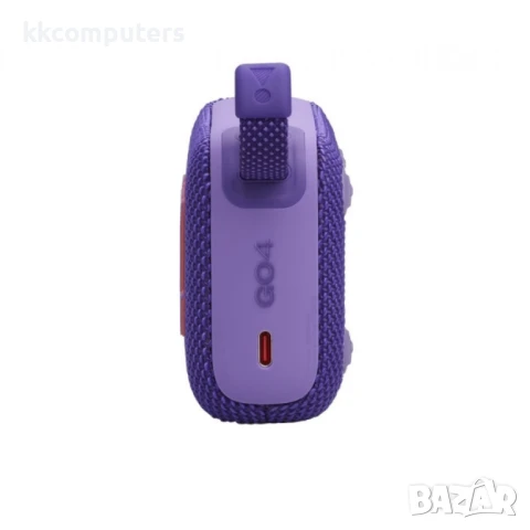 JBL GO 4 Purple Ultra-portable waterproof and dustproof Speaker Тонколони, снимка 7 - Bluetooth тонколони - 51036486