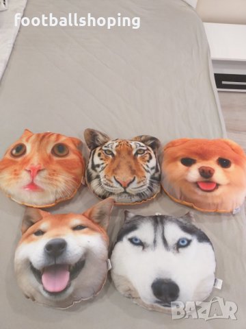Декоративни възглавнички със животни - 5 модела, снимка 2 - Други - 34079607